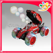 Neue 7CH Bubble Auto Spielzeug Blowing Bubbles RC Stunt Auto mit buntem Licht und Musik